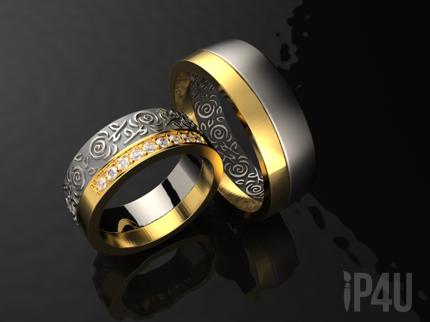 Wedding rings image 2