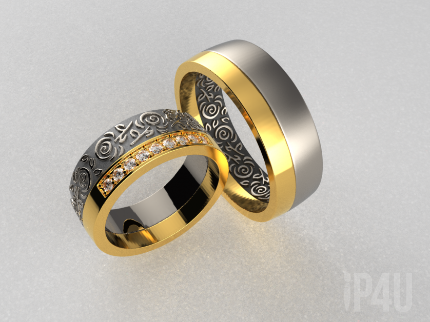 Wedding rings image 1