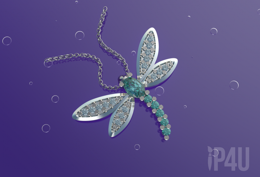 Dragonfly pendant image 2