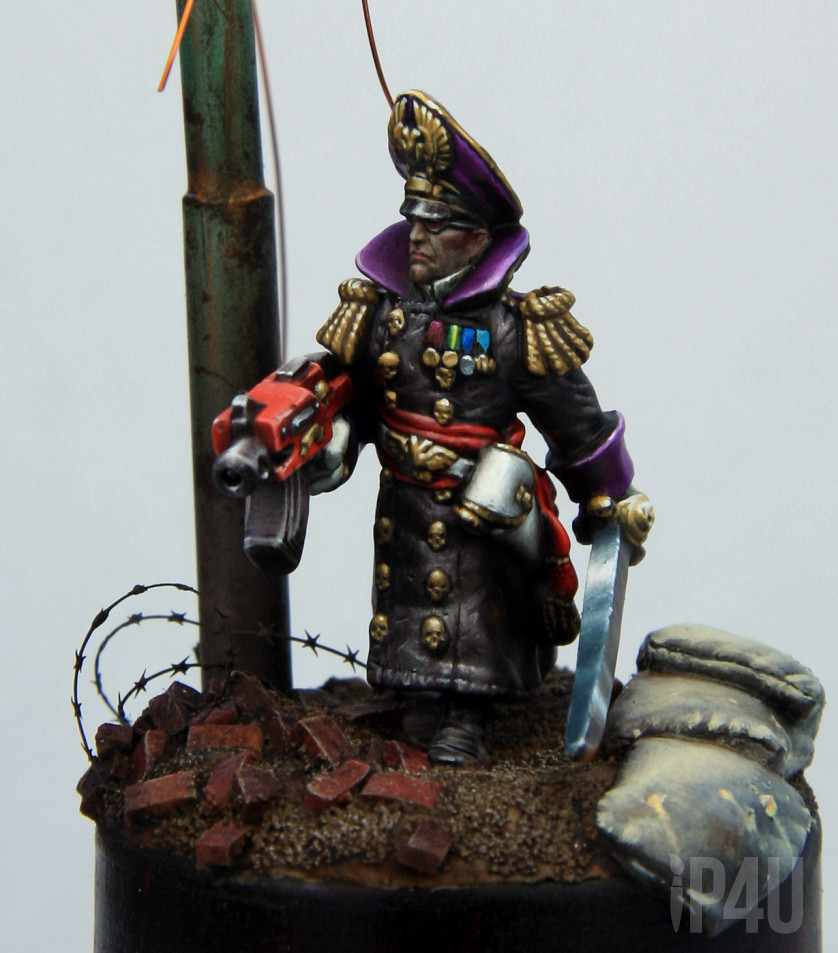 Commissar Warhammer 40k (масло) image 5