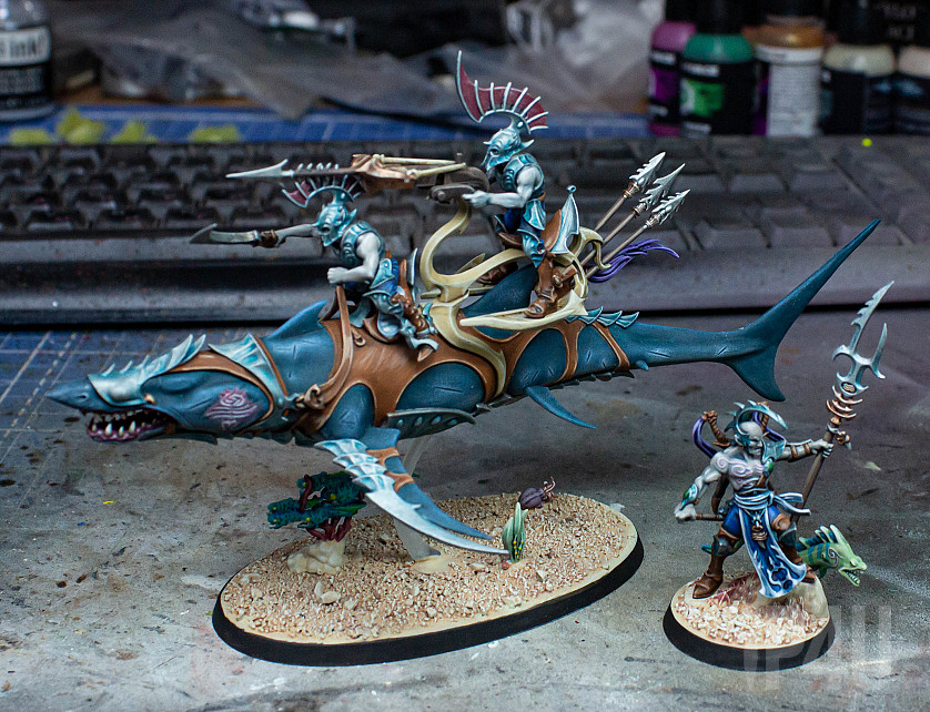 Idoneth Deepkin - Akhelian Allopex и Akhelian Thrallmaster image 1