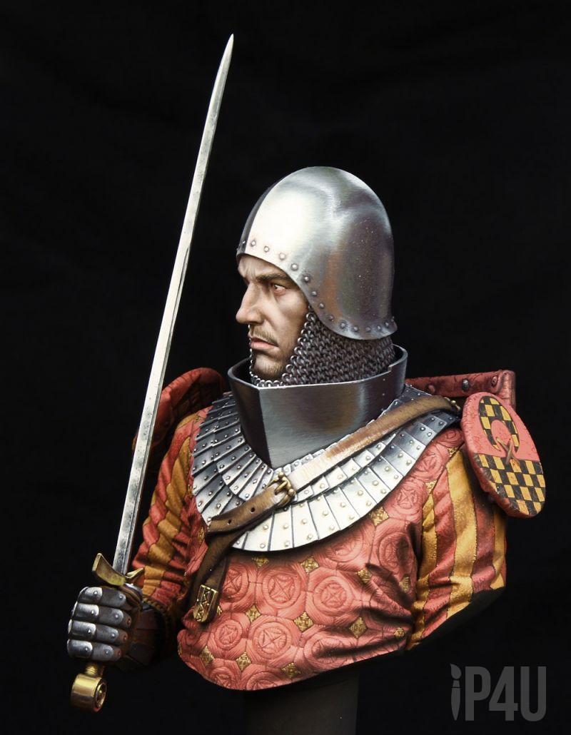 European knight early XIVc. 1/10 от Young Miniatures, боксарт image 2