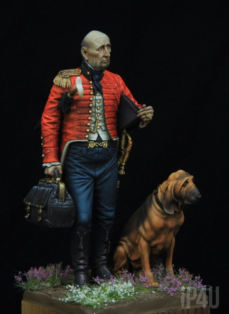 British Staff Surgeon 1810, 75mm от Castle Miniatures, боксарт image 1