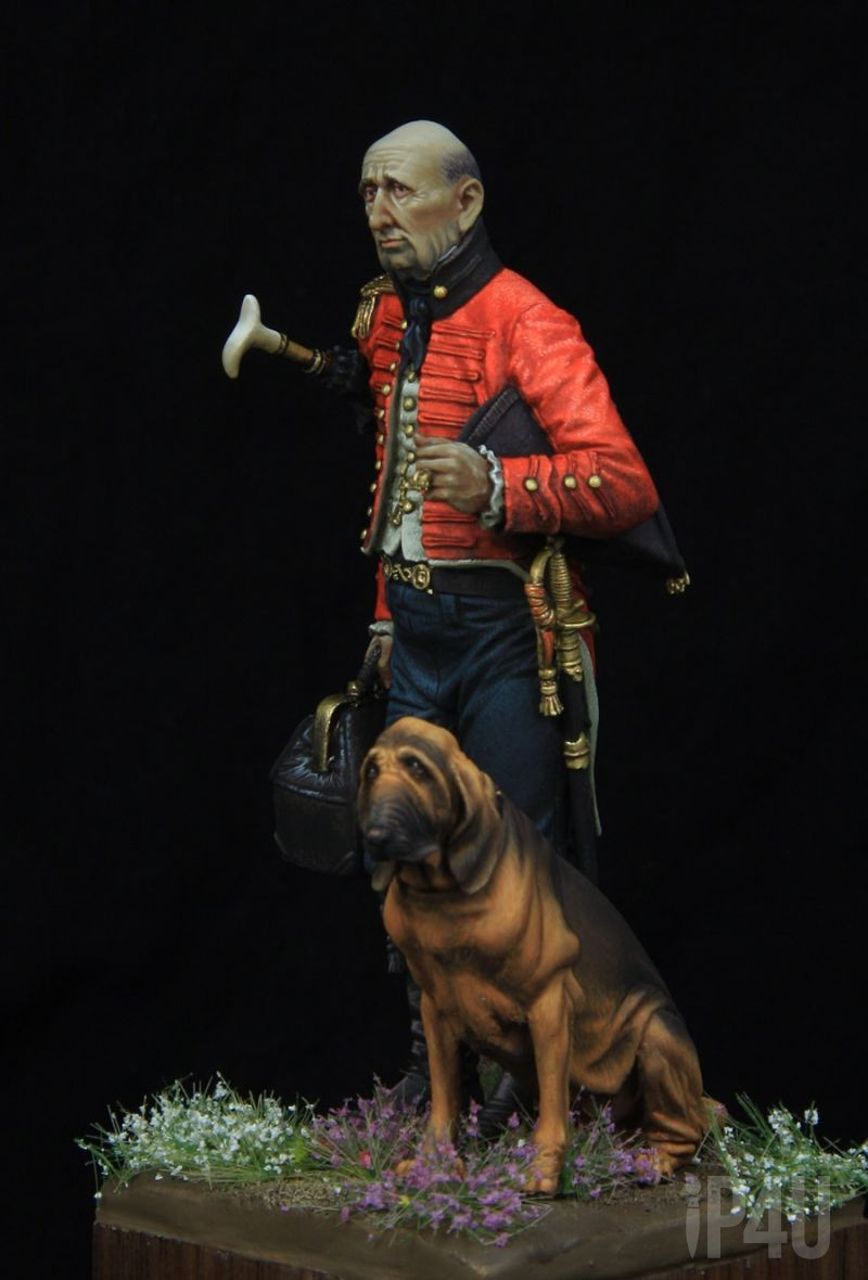 British Staff Surgeon 1810, 75mm от Castle Miniatures, боксарт image 3