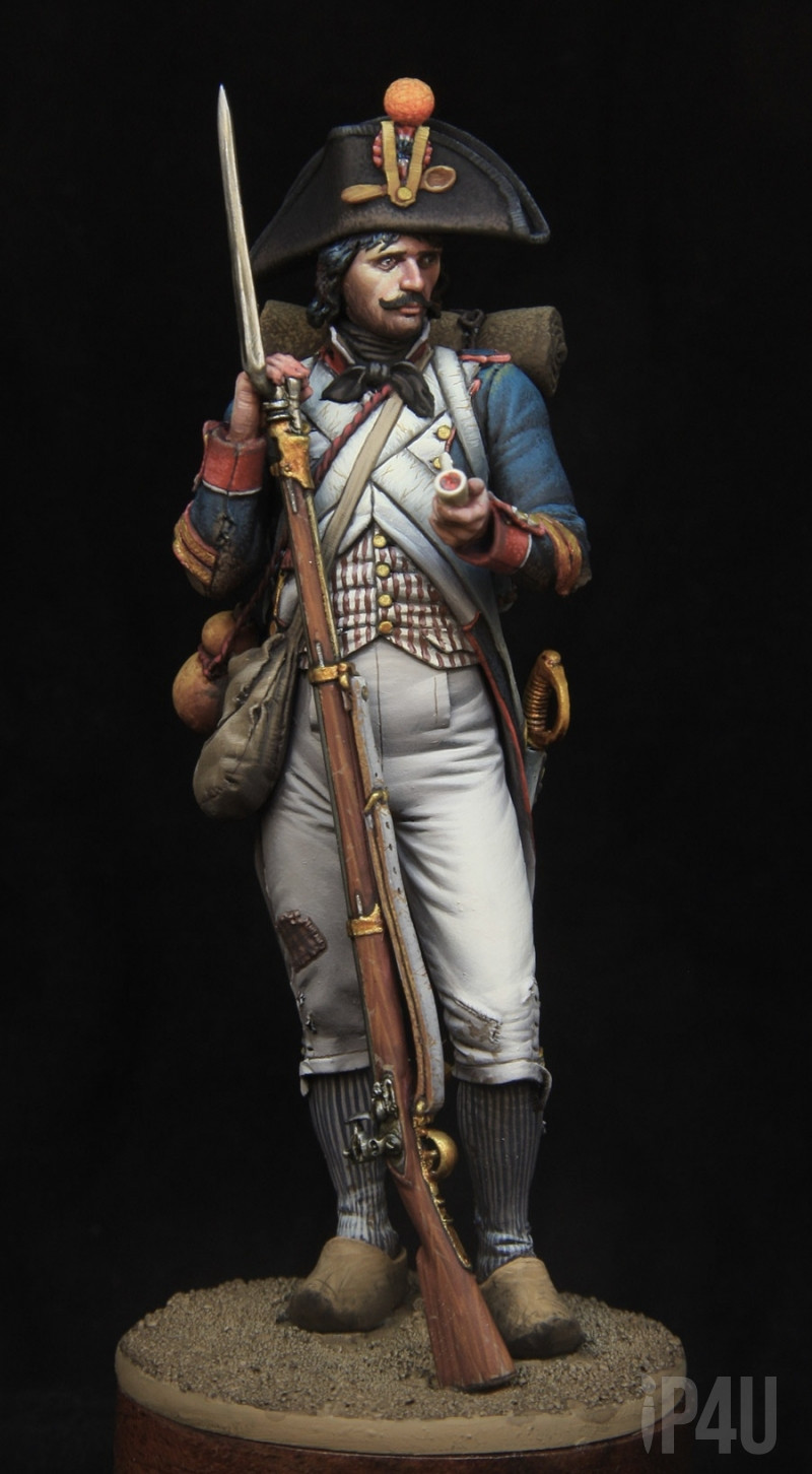 French Revolutionary Fusileur, 75mm от 1st. Legion, боксарт image 1