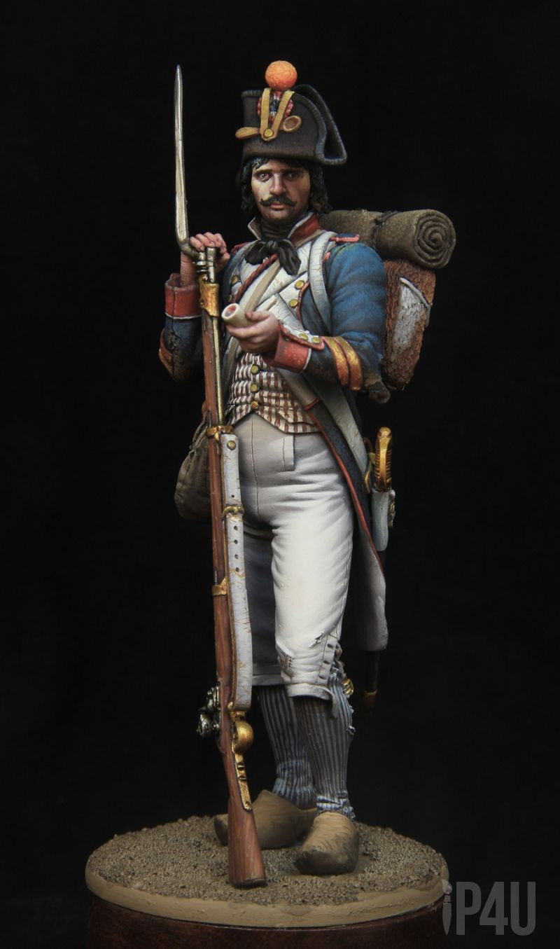 French Revolutionary Fusileur, 75mm от 1st. Legion, боксарт image 2