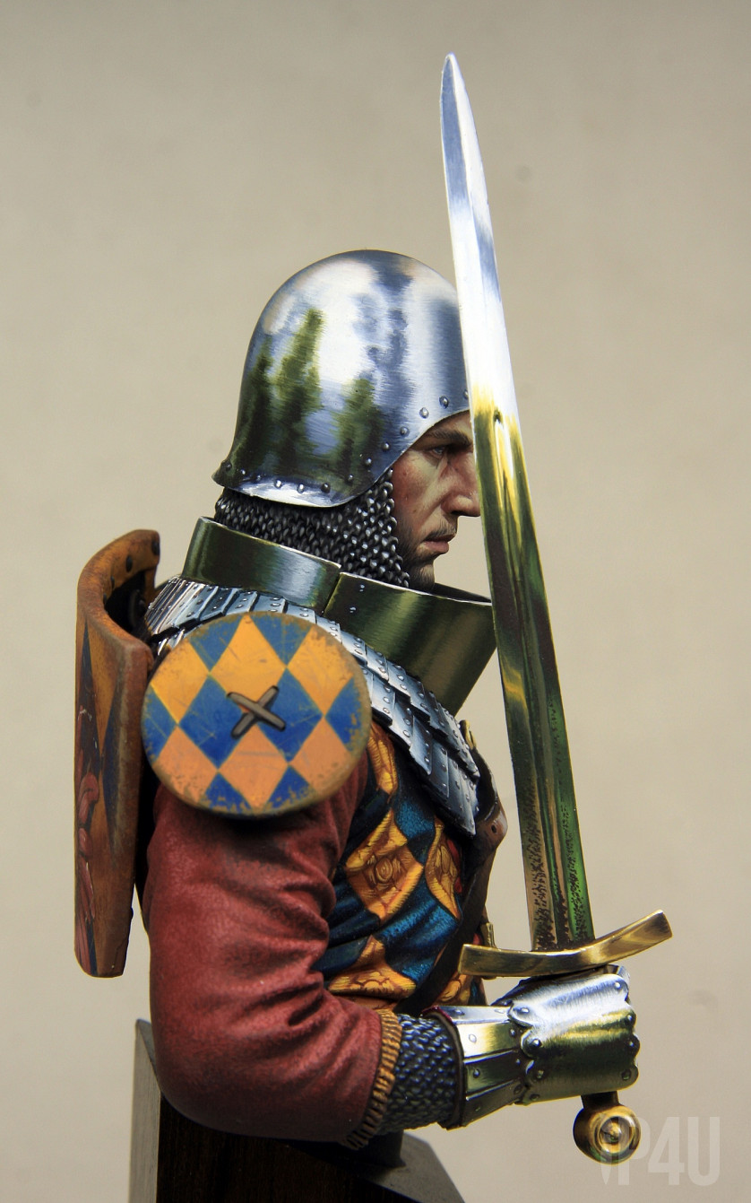 European knight early XIVc. 1/10 от Young Miniatures image 5