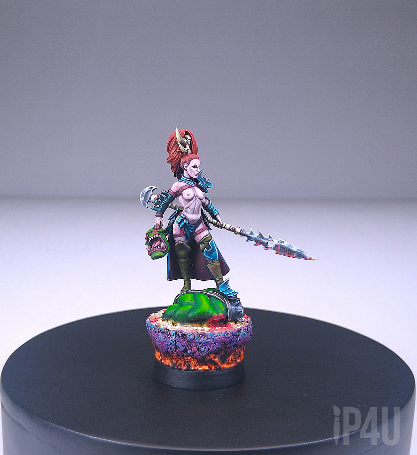 Warhammer 40k Drukhari Wych / Arena Mistress D'Aggia 2.0 image 1