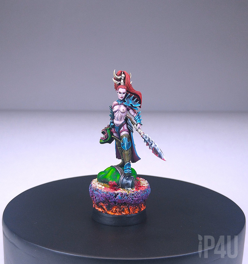 Warhammer 40k Drukhari Wych / Arena Mistress D'Aggia 2.0 image 6