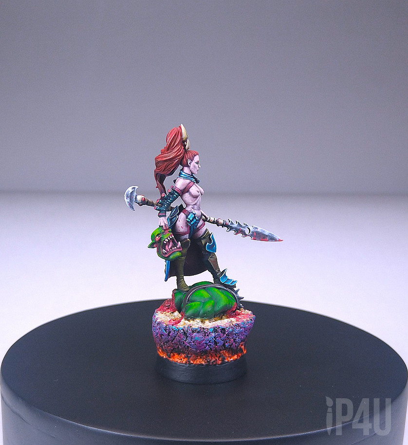 Warhammer 40k Drukhari Wych / Arena Mistress D'Aggia 2.0 image 2