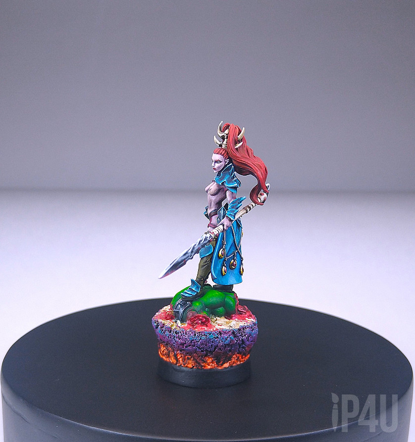 Warhammer 40k Drukhari Wych / Arena Mistress D'Aggia 2.0 image 5