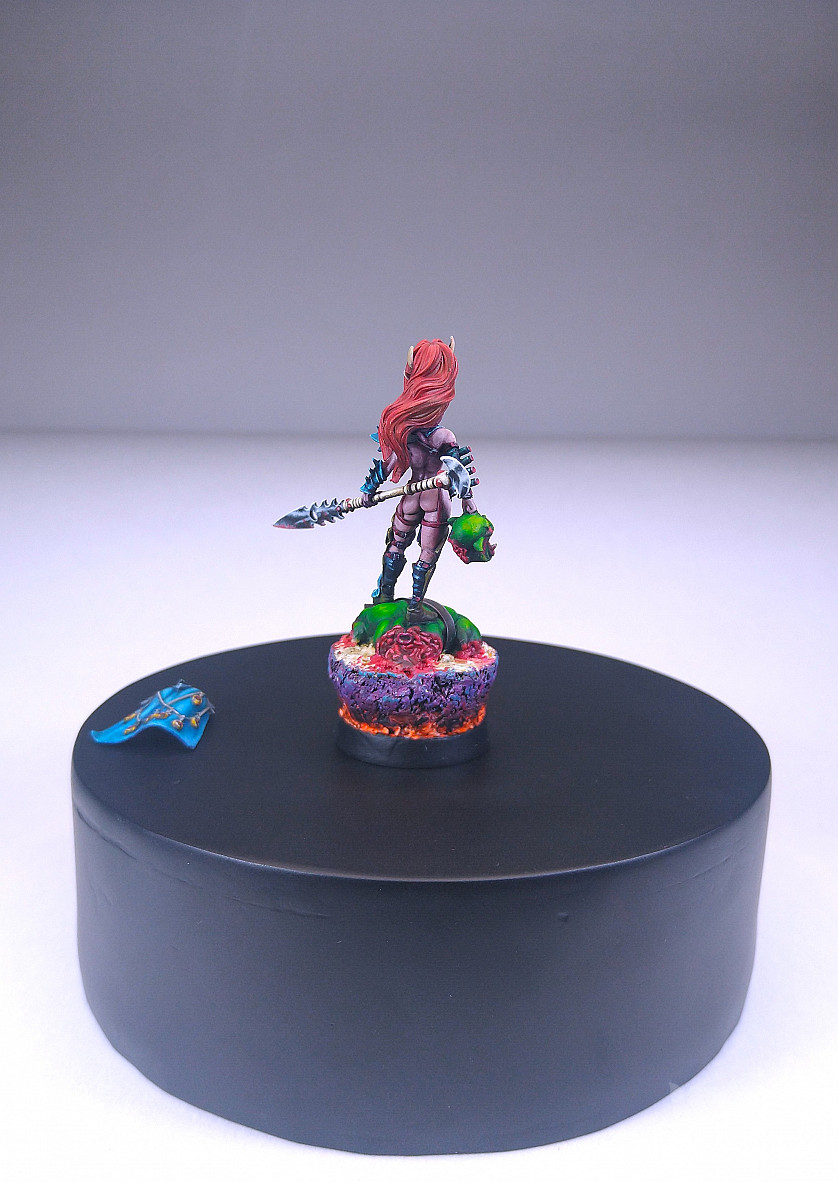 Warhammer 40k Drukhari Wych / Arena Mistress D'Aggia 2.0 image 7