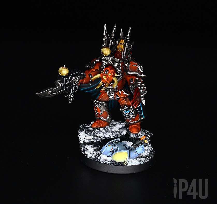 Chaos Space Marine lord in terminator armour image 3