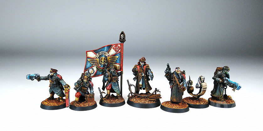 Warhammer 40k. Death Korps of Krieg. Krieg Command Squad. image 3