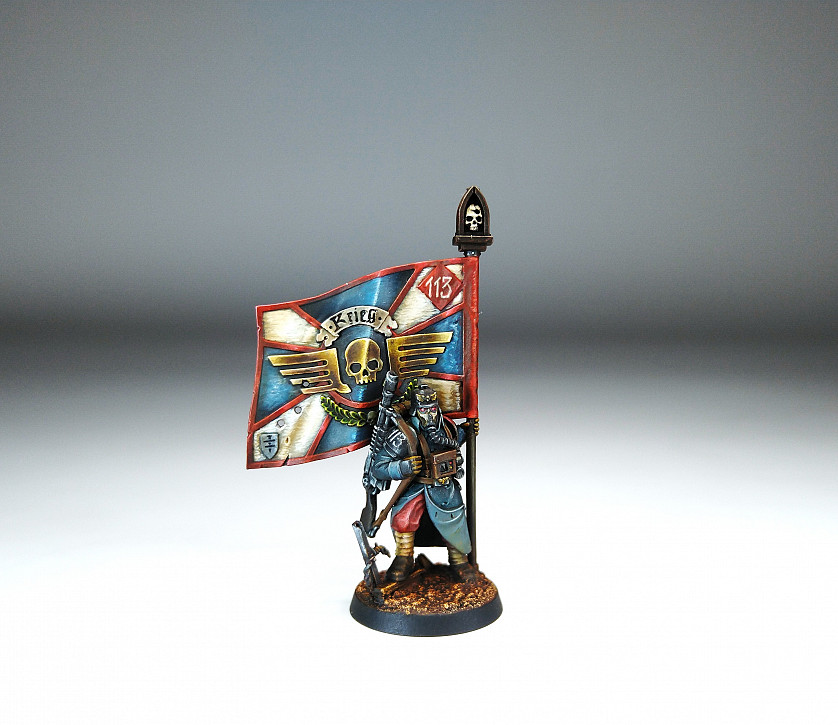 Warhammer 40k. Death Korps of Krieg. Krieg Command Squad. image 7