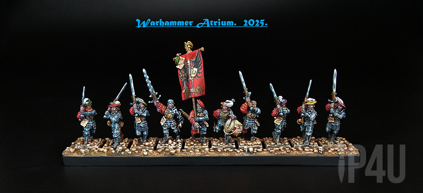 Warhammer Fantasy Battles. The Old World. Empire Greatswords 6th Edition. Carroburg Greatswords. image 1