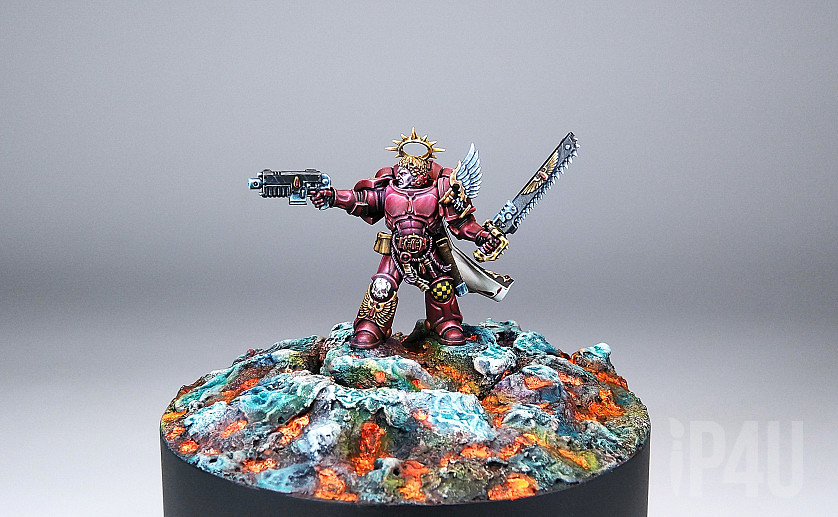Warhammer 40k. Blood Angels Captain. 5th Company. Sendini - Current Captain. image 6