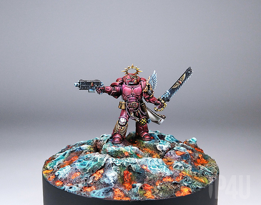 Warhammer 40k. Blood Angels Captain. 5th Company. Sendini - Current Captain. image 3