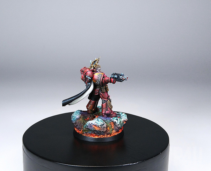 Warhammer 40k. Blood Angels Captain. 5th Company. Sendini - Current Captain. image 7