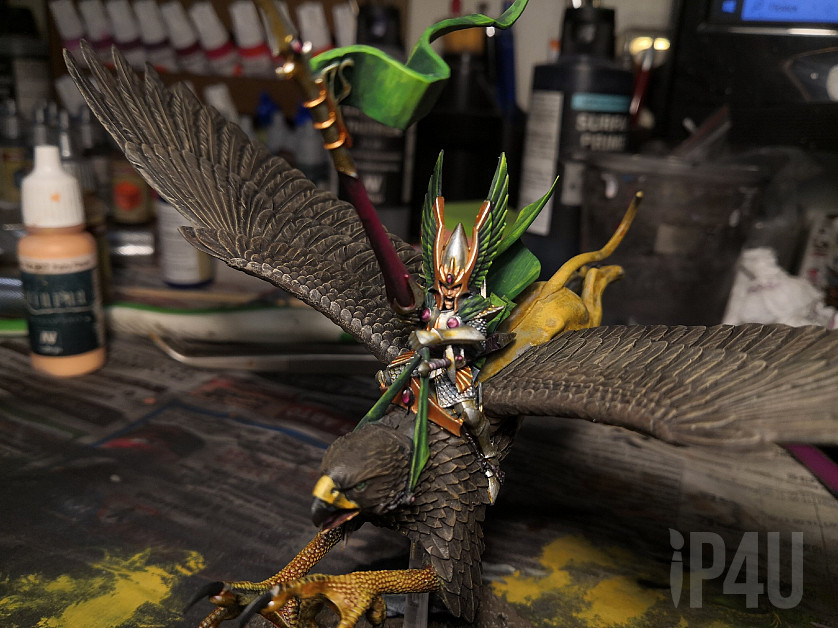 Принц эльф на орле image 2