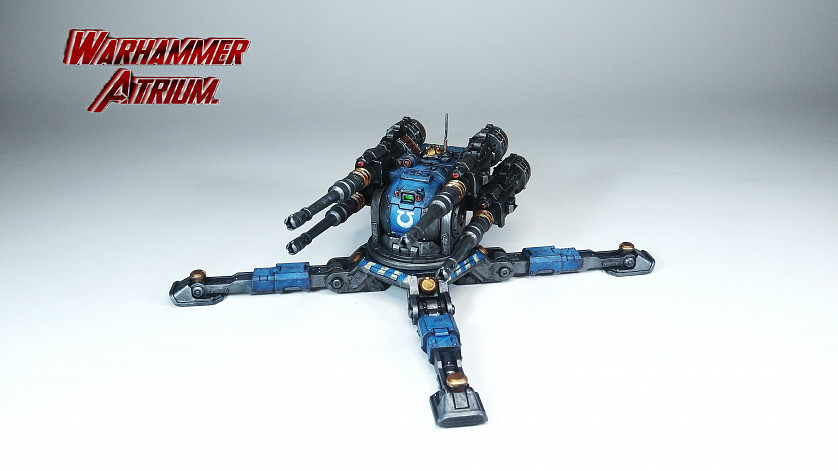 Warhammer: The Horus Heresy – Saturnine. Araknae Quad Accelerator Platform. image 2