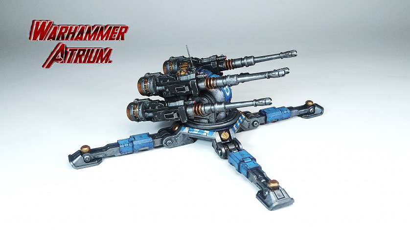 Warhammer: The Horus Heresy – Saturnine. Araknae Quad Accelerator Platform. image 4