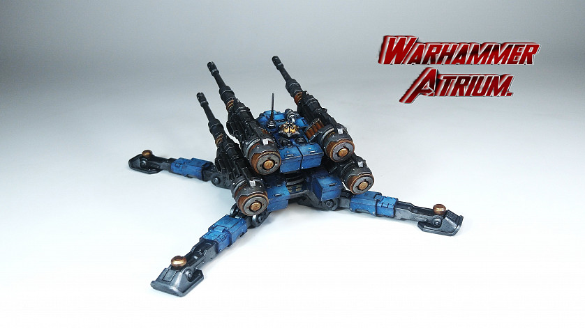 Warhammer: The Horus Heresy – Saturnine. Araknae Quad Accelerator Platform. image 3