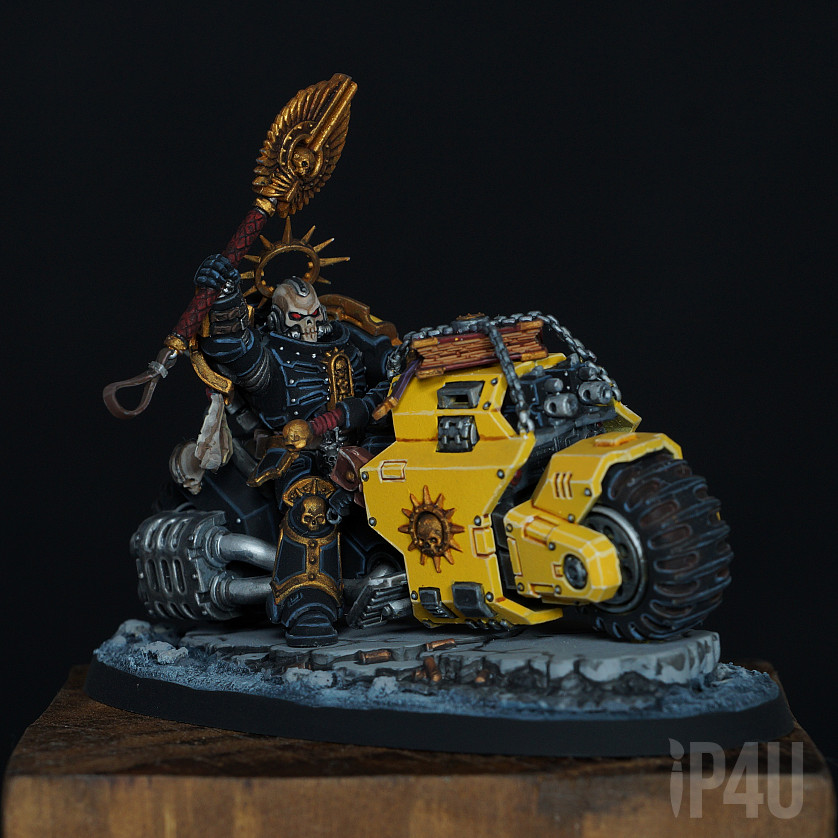 Space Marines Primaris Chaplain on Bike image 8