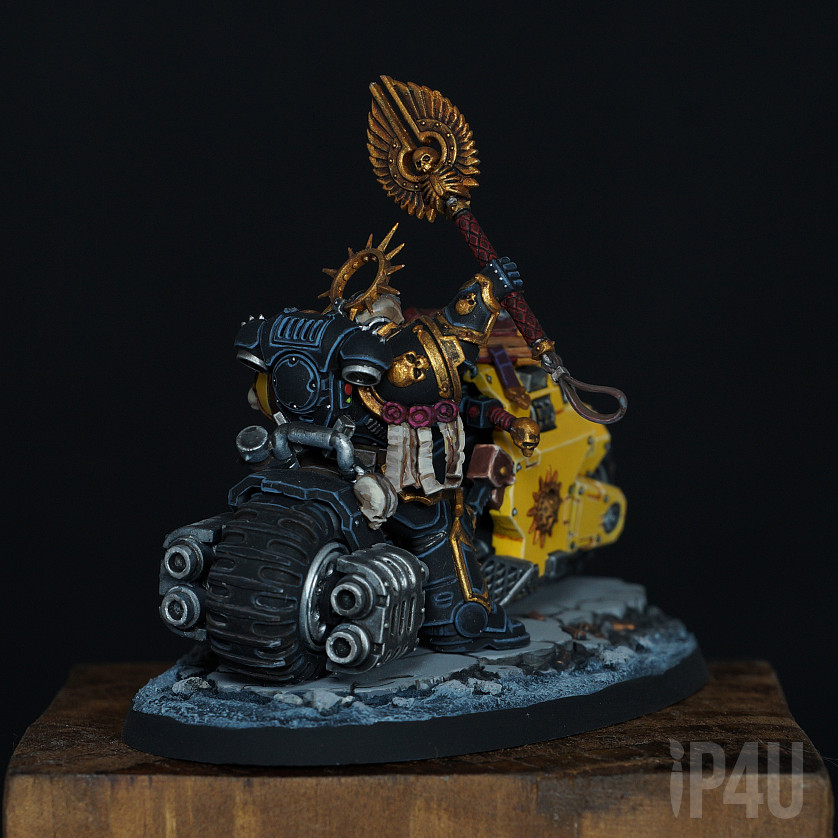 Space Marines Primaris Chaplain on Bike image 3