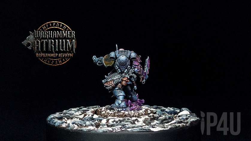 Warhammer 40k. Space Wolves. Lieutenant with Combi-Weapon. THE HUNTER’S GAZE. Warhammer Atrium. image 3