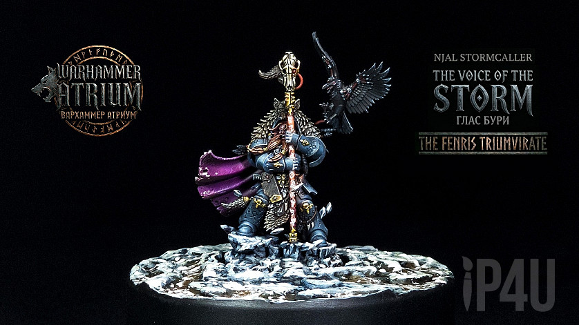 Warhammer 40k. Space Wolves. Njal Stormcaller. THE VOICE OF THE STORM. Warhammer Atrium. image 1