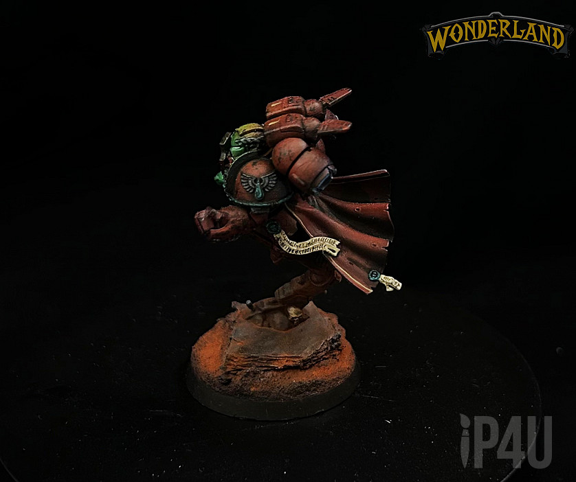 Blood angels captain with jump pack image 2
