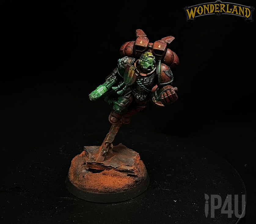 Blood angels captain with jump pack image 1