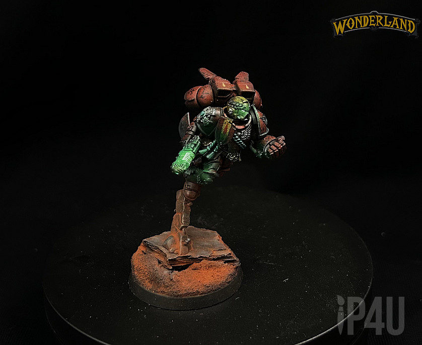 Blood angels captain with jump pack image 5