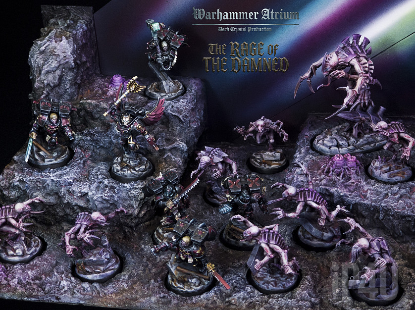 Warhammer 40k. Blood Angels. THE RAGE OF THE DAMNED. Death Company. Chaplain Daenor vs Tyranids . image 1