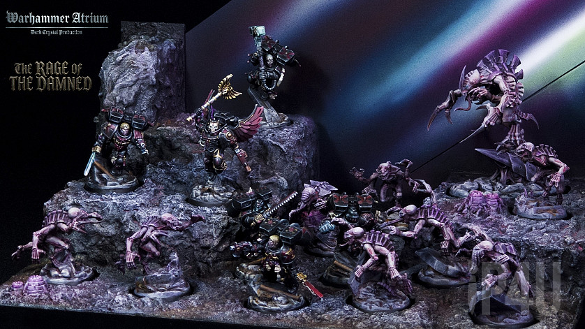 Warhammer 40k. Blood Angels. THE RAGE OF THE DAMNED. Death Company. Chaplain Daenor vs Tyranids . image 2