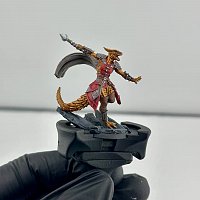 Драконорожденная (игровая миниатюра DnD)