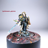Warhammer 40,000. Lion El'Jonson. The Primarch of the Dark Angels.
