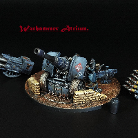 Warhammer 40,000. Death Korps of Krieg. Artillery Team.