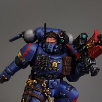 Лейтенант Ультрамаринов в фобос броне