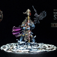 Warhammer 40k. Space Wolves. Njal Stormcaller. THE VOICE OF THE STORM. Warhammer Atrium.