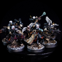 ADEPTA SORORITAS-PURGING FLAMES. Palatine.Retributor Squad.