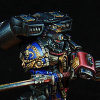 Deathwatch Librarian WH40k (конверсия)