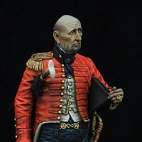 British Staff Surgeon 1810, 75mm от Castle Miniatures, боксарт