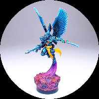 Warhammer 40k Aeldari Baharroth / Darting Ospreys Prime.