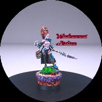 Warhammer 40k Drukhari Wych / Arena Mistress D'Aggia 2.0