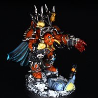 Chaos Space Marine lord in terminator armour